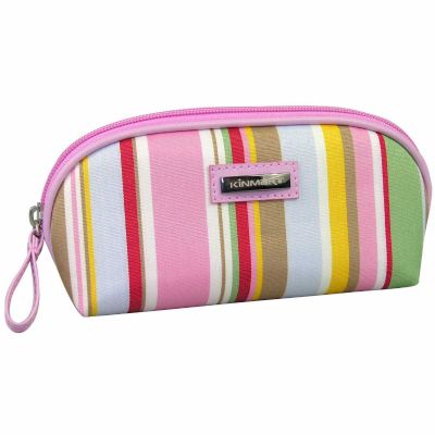 Stripe Pattern Cosmetic Bags
